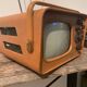 Télévision portable vintage années 60 1960