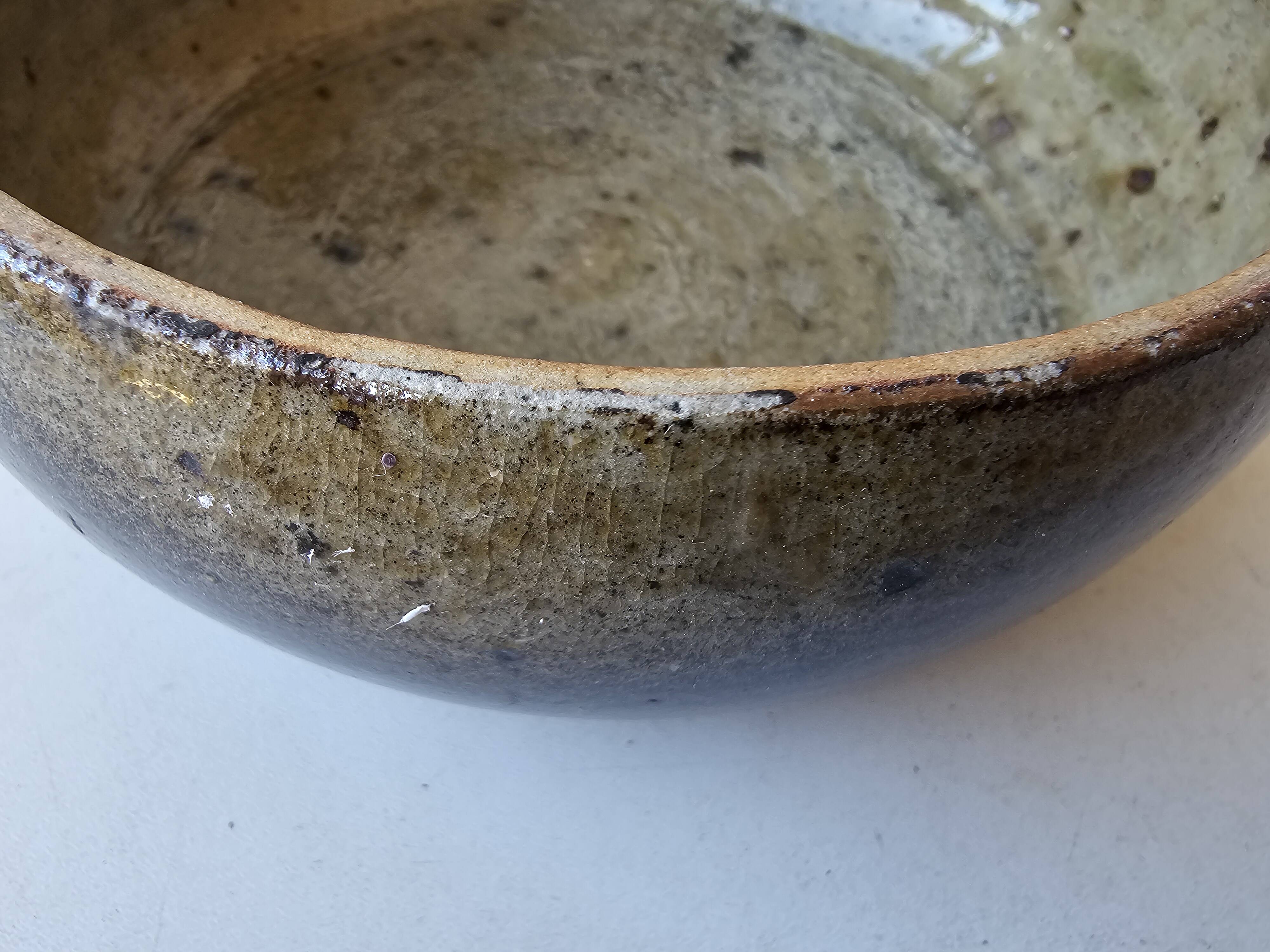 Ashtray dish in ceramic Signed Alain Magne La Borne 70's