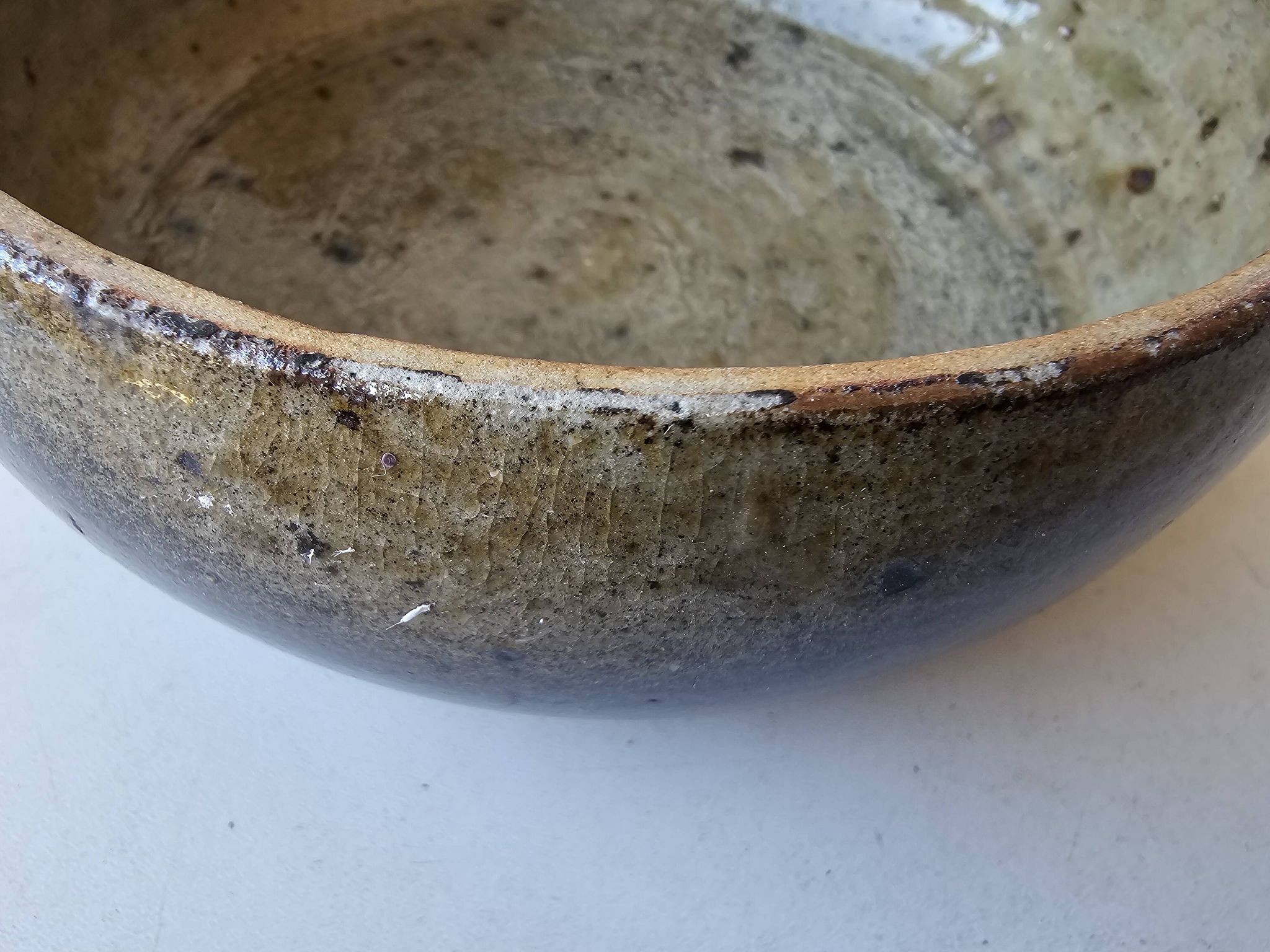 Ashtray dish in ceramic Signed Alain Magne La Borne 70's