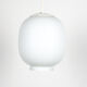 Vintage hanging lamp milk glass, 1950's