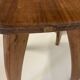 Paire de tabourets scandinaves en  palissandre