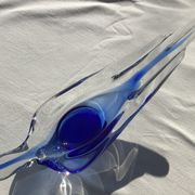 Empty pocket crystal Bayel blue dove