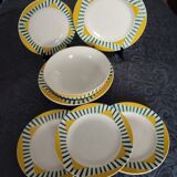 Suite of dishes from Sareguemines