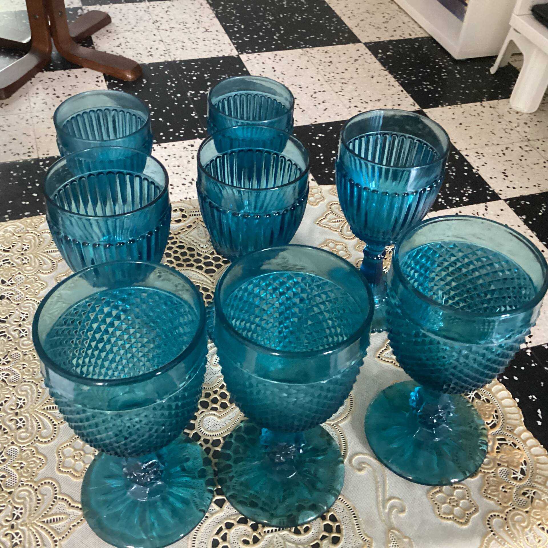 Verres Laura Ashley pour collectionneur