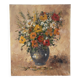 Vase of flowers, oil on canvas signed Agnès Galland
