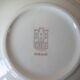 Lot de 9 anciennes assiettes creuses Gien modèle Coralie années 1970/80 décor floral