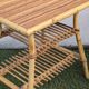 Pair of rattan bedside tables – Audoux Minet style