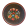 Hand-painted wooden plate from vintage karnten Austria