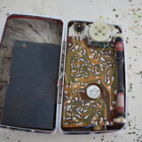 Vintage transistor optalix red