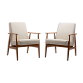 Pair of fox armchairs from the 1970
