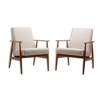 Pair of fox armchairs from the 1970