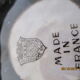 Empty ceramic pocket signed Villenauxe in Champagne 70s