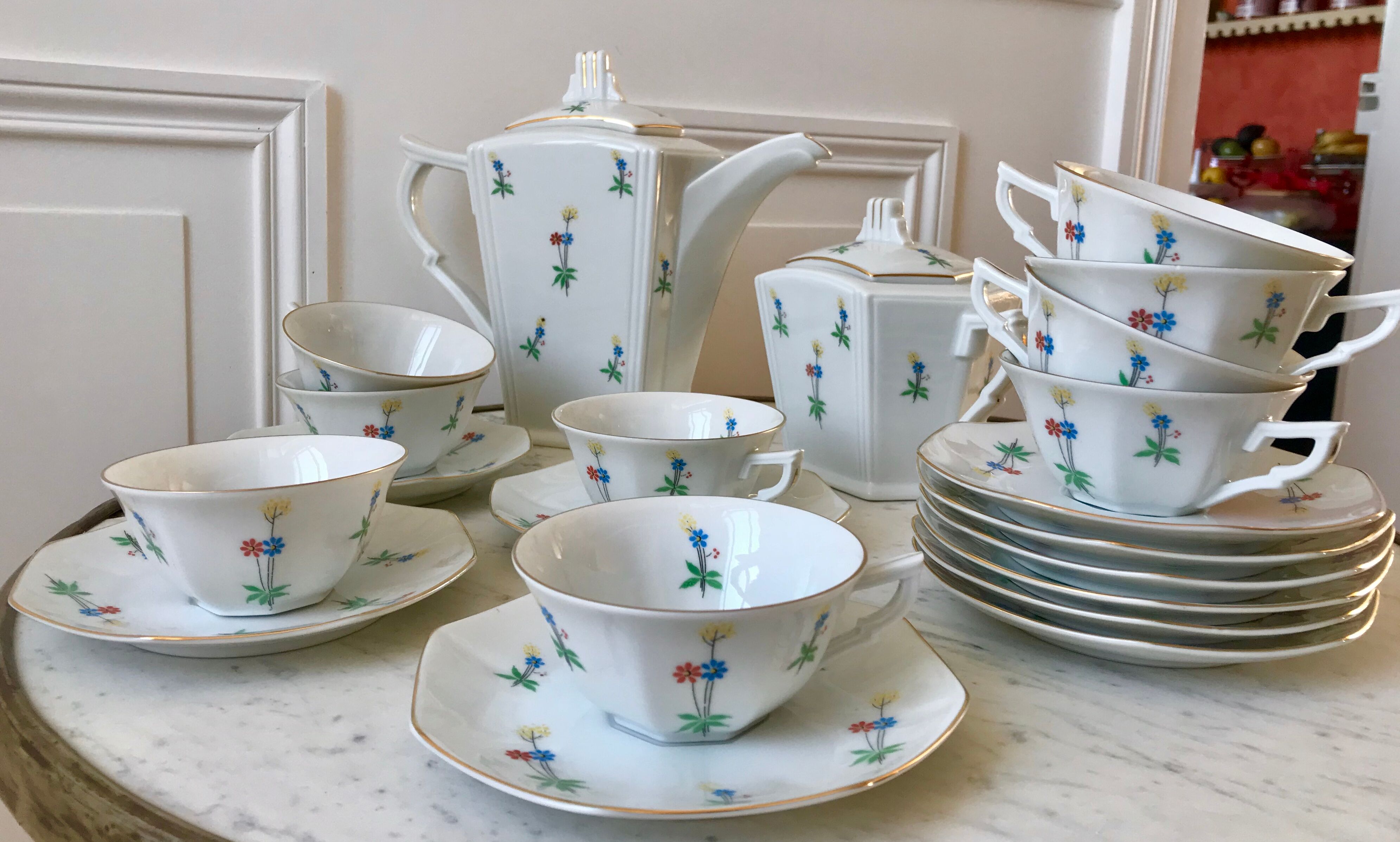 Coffee service Made in France Czech model 50s-60s