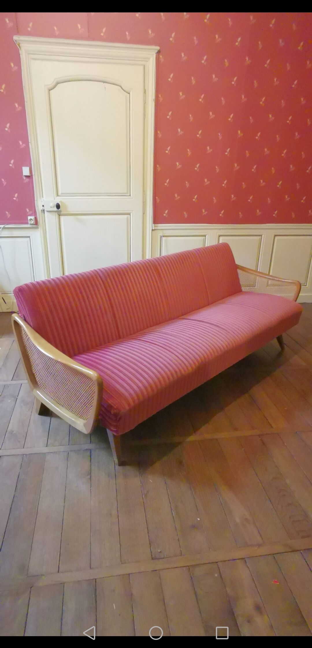Scandinavian 50s 60s daybed convertible sofa