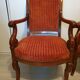Paire de fauteuils en acajou époque Restauration 1820-1830