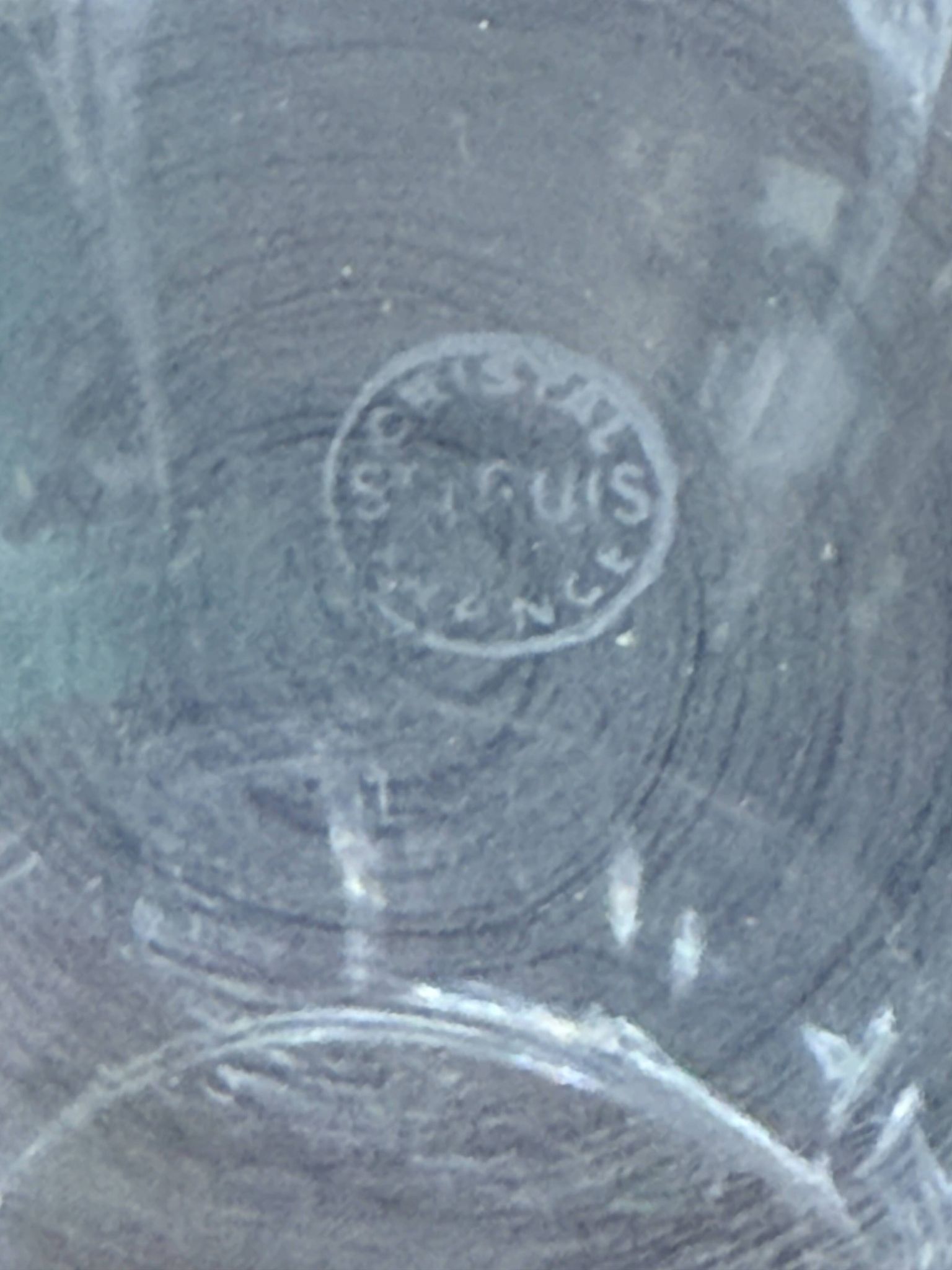 Cut crystal jug – Saint Louis Cerdagne service