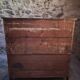 Commode de magasin peinte ancienne française, peuplier et pin, vers 1850–1900