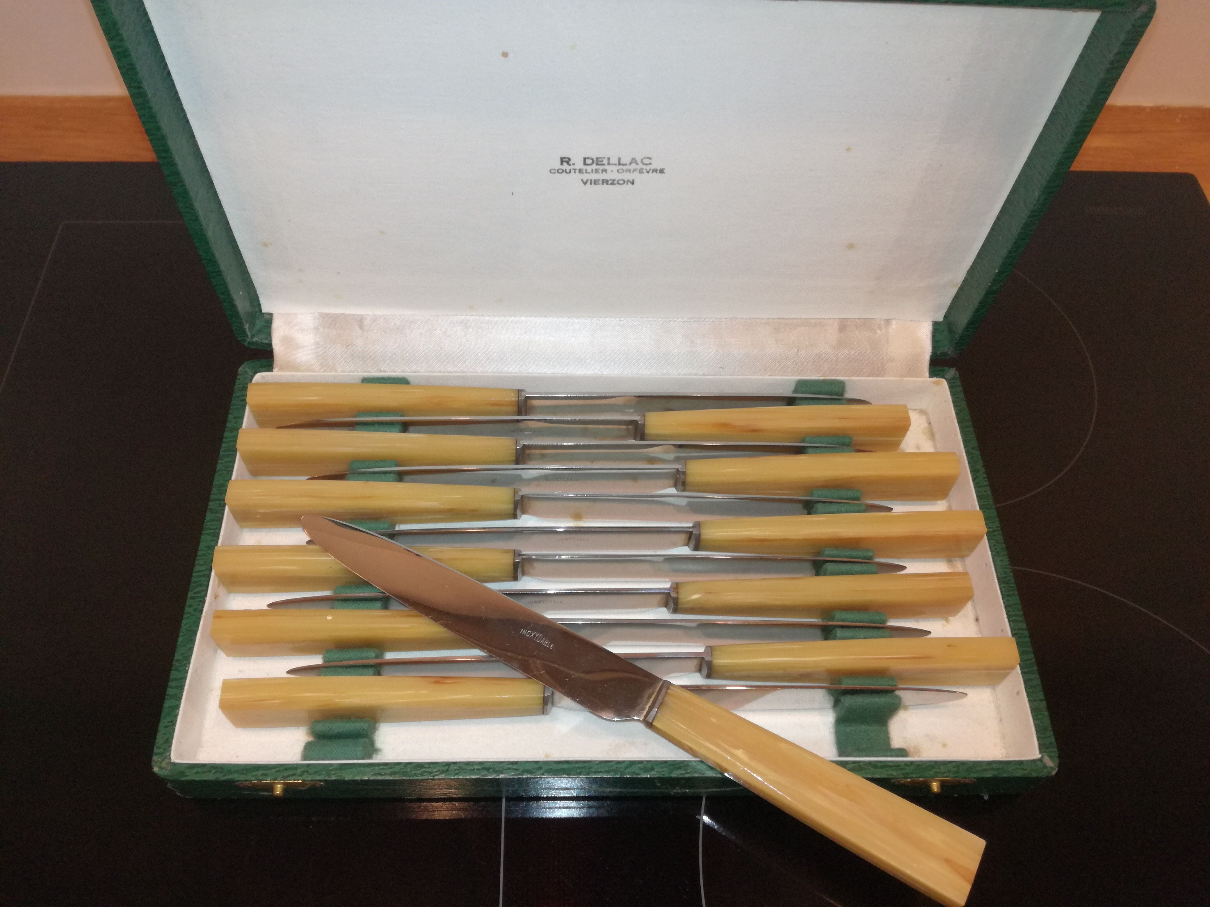 12-piece knives set Dellac Vierzon