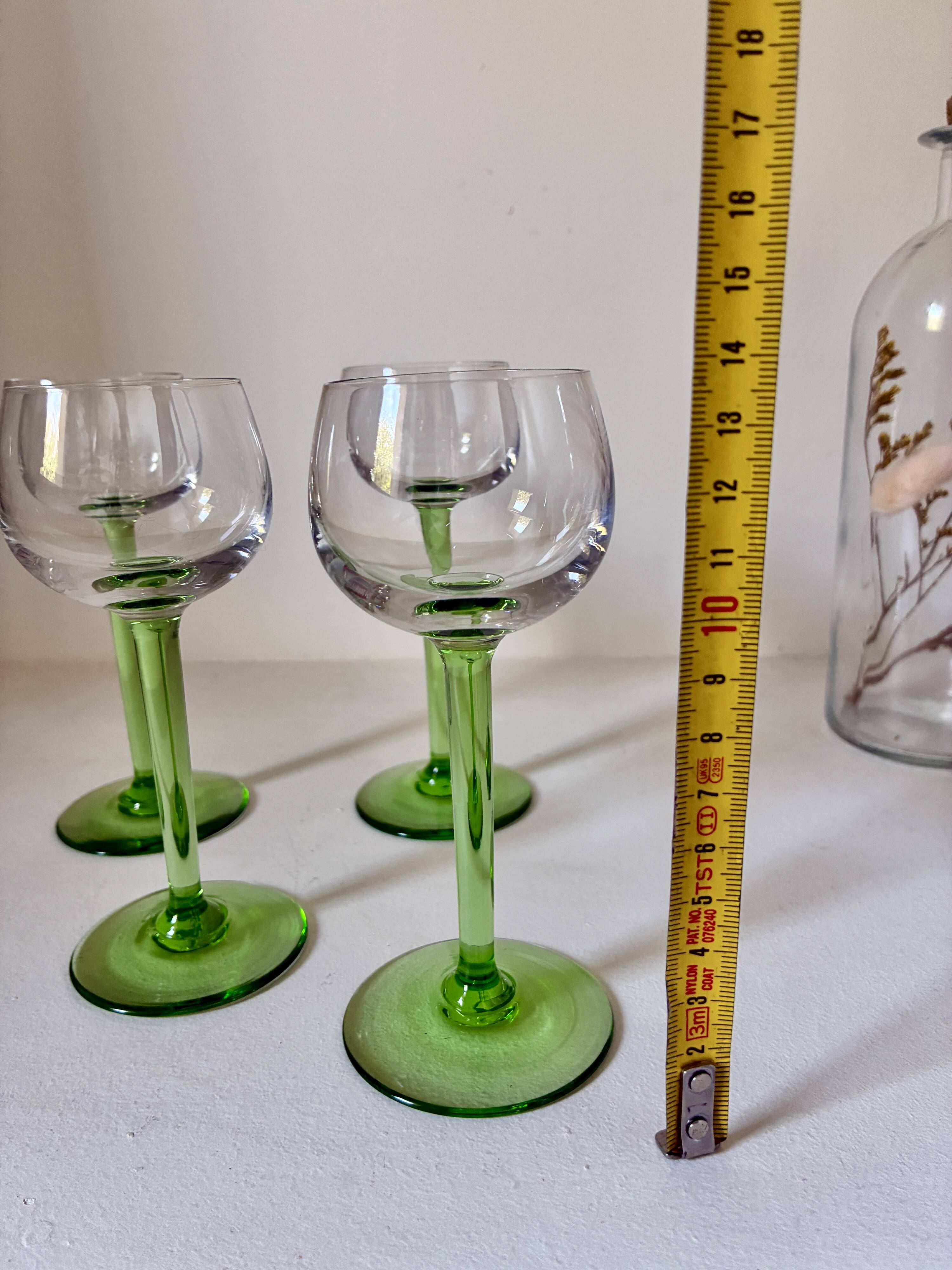 Alsace white wine glasses - small size