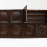 Vintage brutalist sideboard 1970s