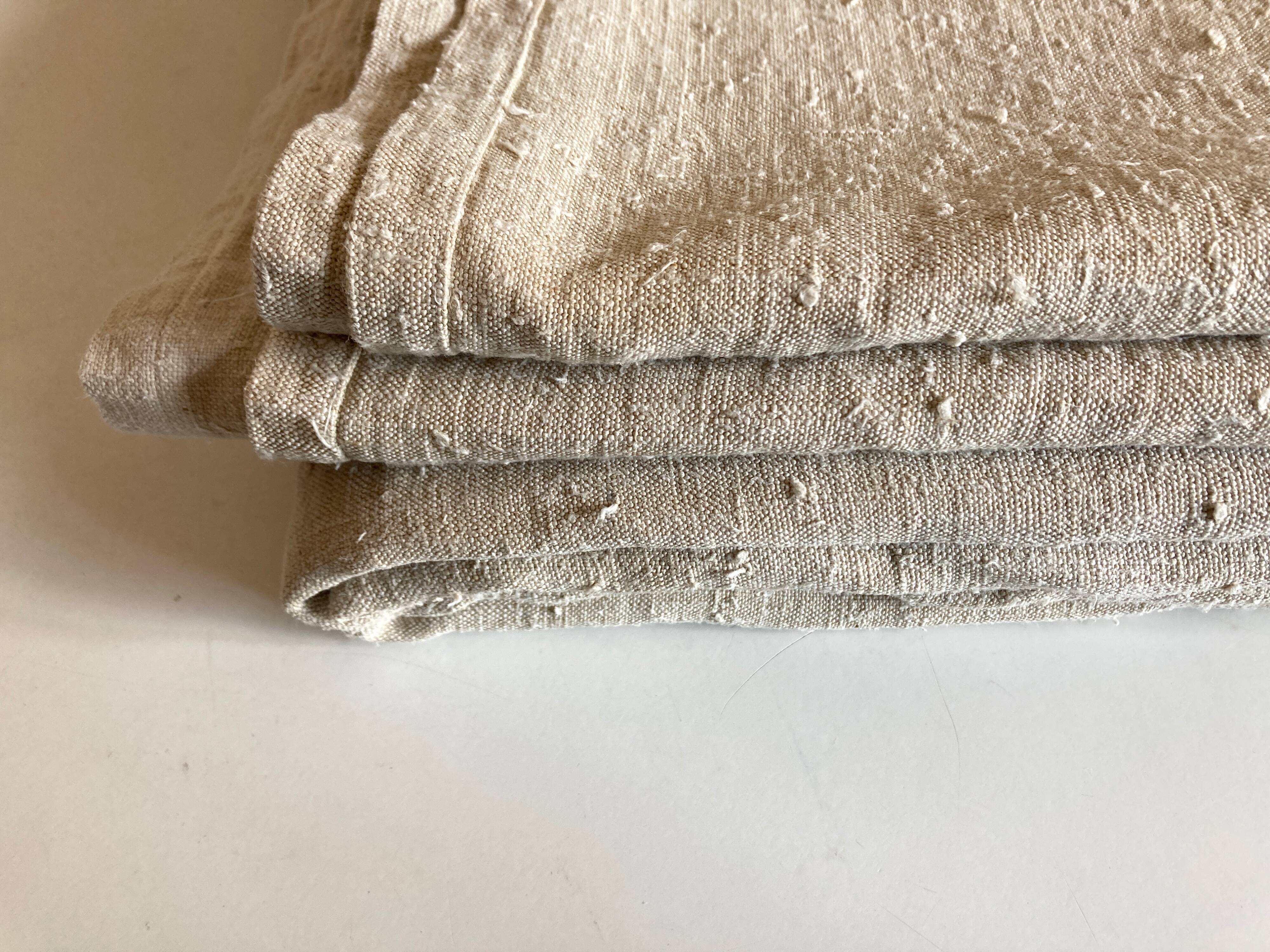 Nappe de ferme 19e en chanvre de trousseau l2,45m