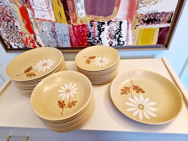 Service assiettes modèle Automne Saint Amand