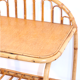 Rattan bedside