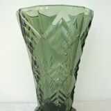 1950s glass vase