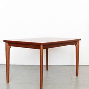 Boat-shaped dining table by Grete Jalk for Glostrup
