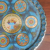 Small round metal tray Baret wave Ambrosia