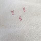 Ancient embroidered hemp sheet