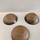 Set of 3 stoneware bowls La Borne