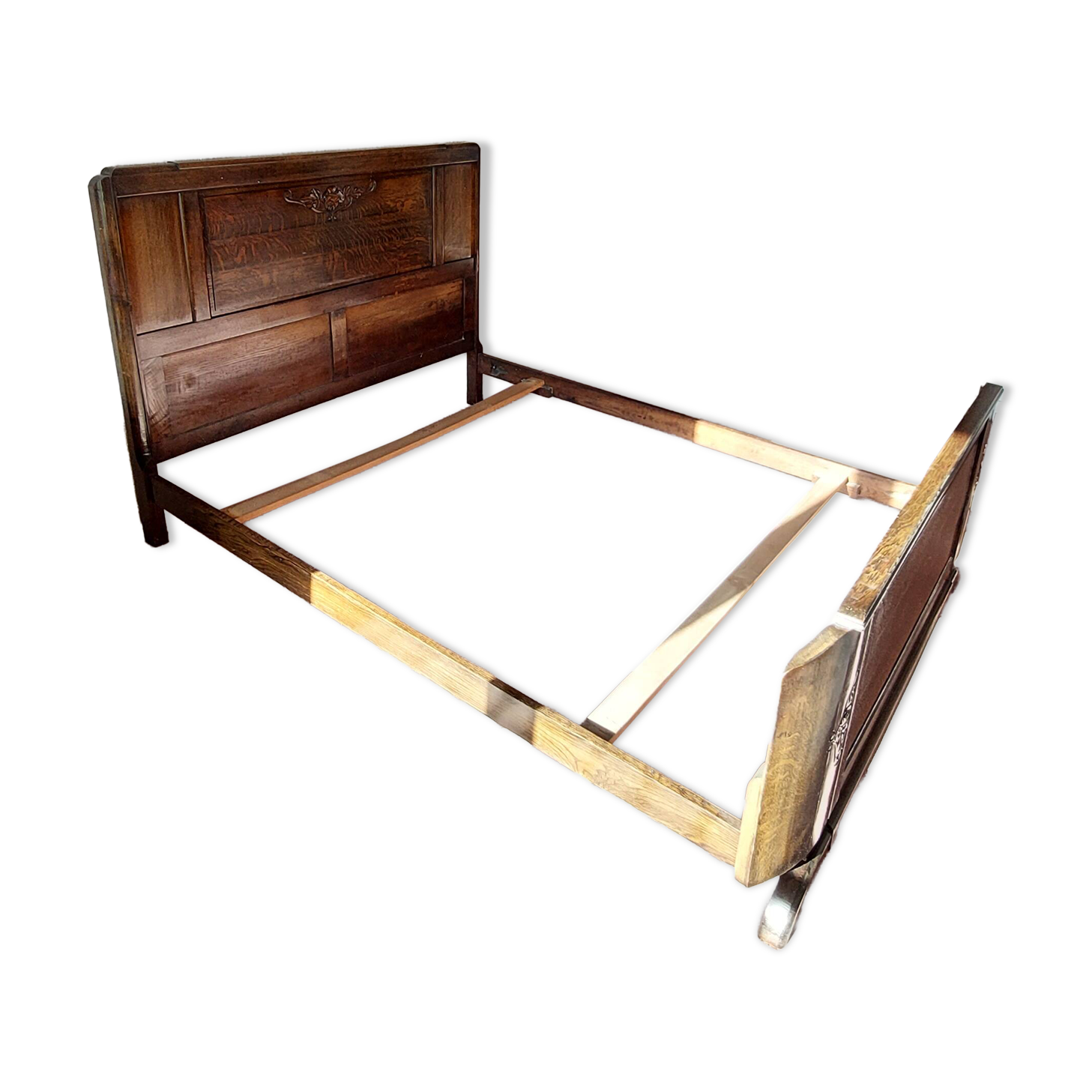 140 bed with bedside table