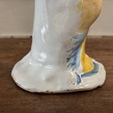 18th century Virgin Mary in Nevers earthenware