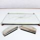Tray mirror vintage removable handles