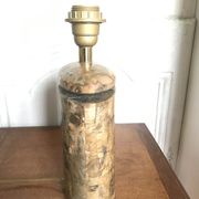 Lampe en pierre vintage