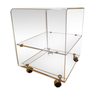 Bedside table or platinum door and vinyls