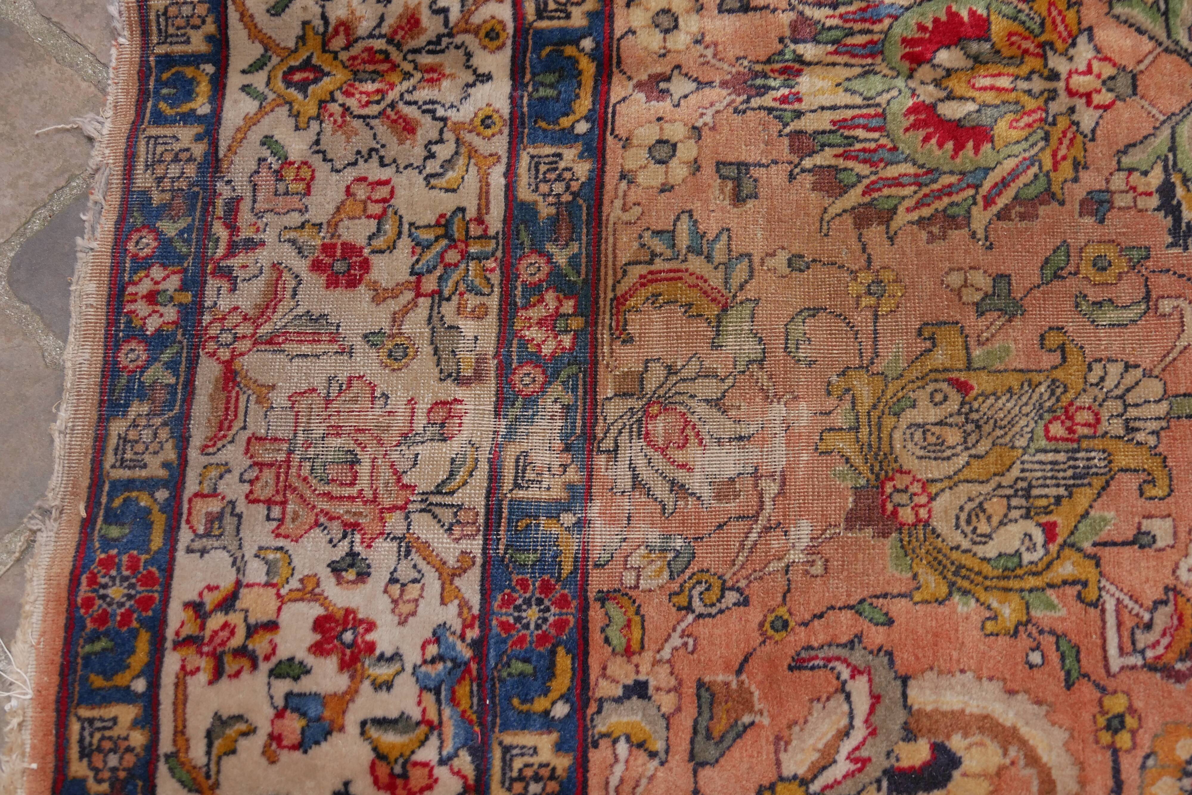 Oriental Persian carpet Tabriz vintage 320 x 240 cm