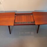 Scandinavian dining table with extension cords by Arn Hovmand-Olsen for Mogens Kold Mobelfabrick