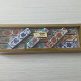 Set of 12 terracotta knife holders