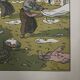 Lithograph by Henri Rivière The Enchantment of the Hours - The Wind