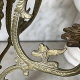 Victorian brass candlestick