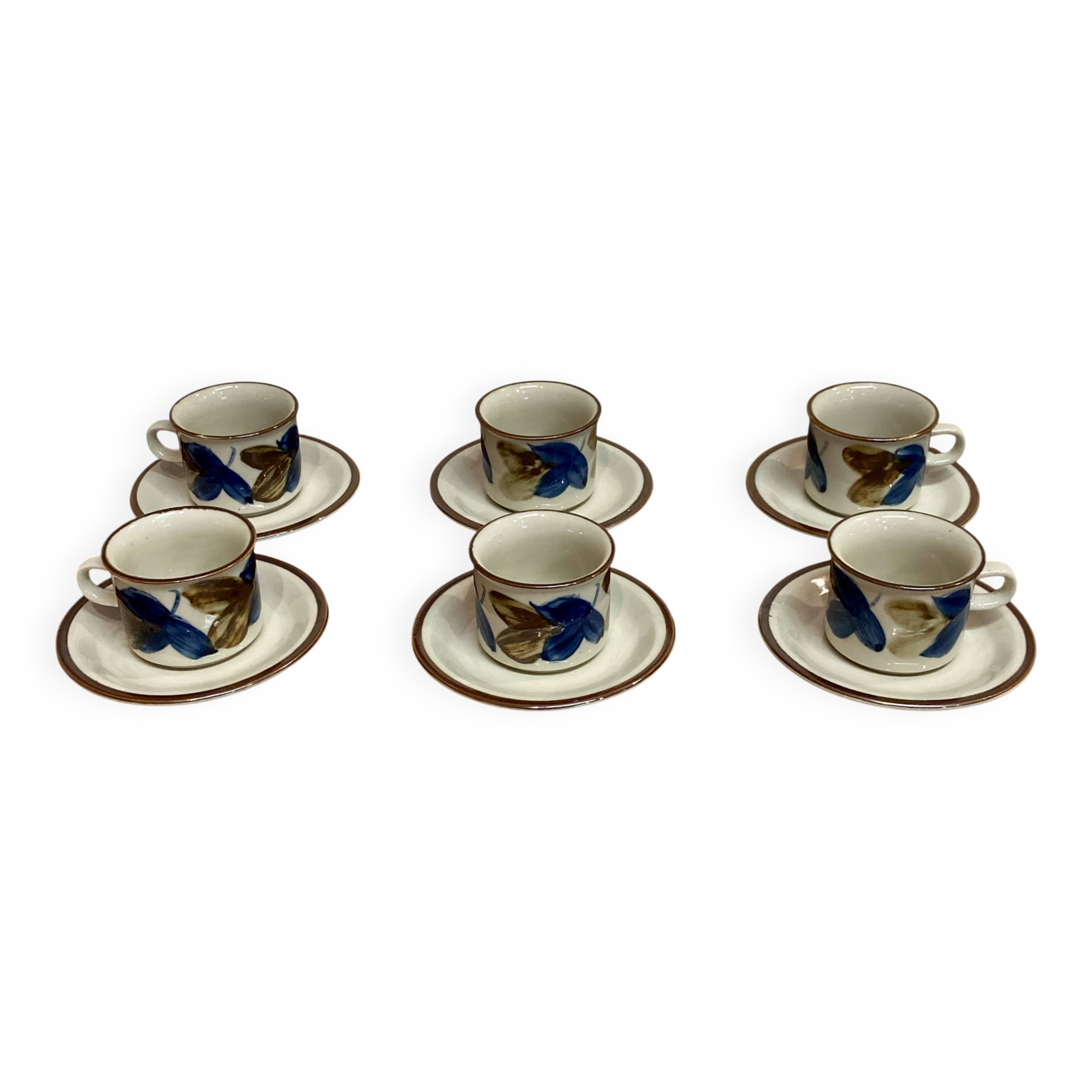 Ensemble 12 pièces design scandinave 1960.