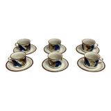 Ensemble 12 pièces design scandinave 1960.