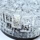 Vintage Brutalist Glass Sconce