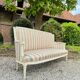 Large Sofa In Painted Wood From Louis XVI XVIII Eme Century