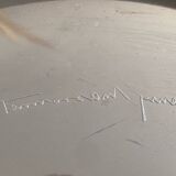 Tam-tam chrome purple stool