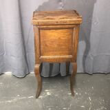 Side cabinet in oak period LOUIS XV 18 eme Country furniture Fifth wheel Table