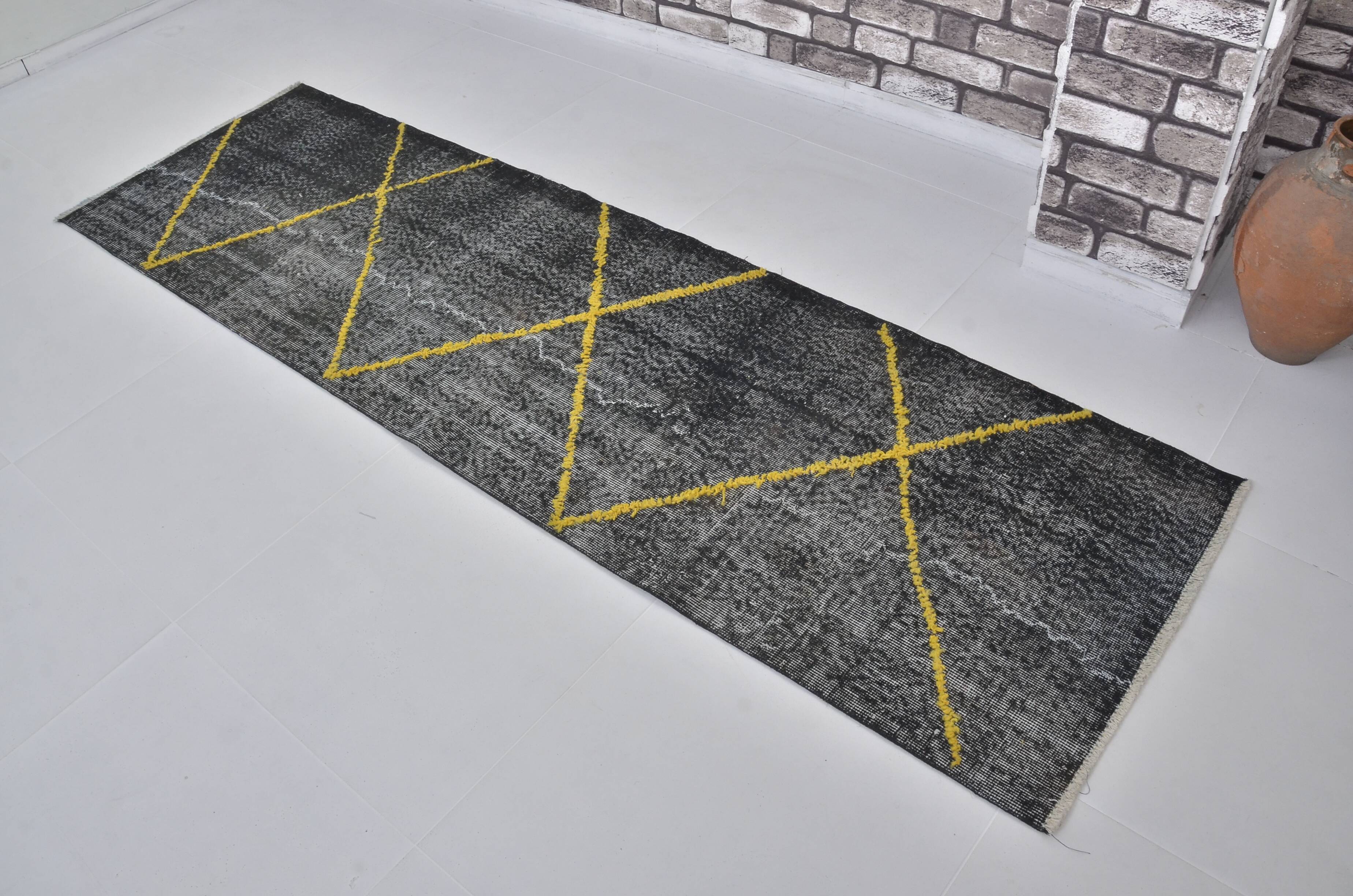 Vintage Anatolian Pompom Rug sku 3833
