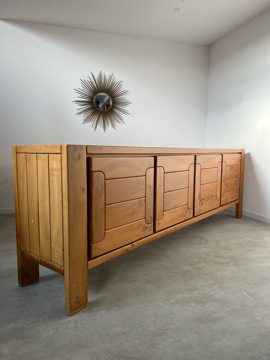 Bawn enfilade house Regain solid elm XXL 4 doors
